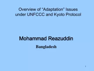 Mohammad Reazuddin Bangladesh