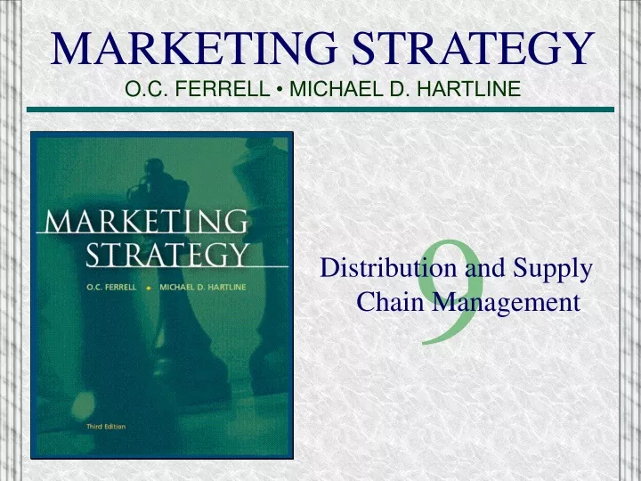 marketing strategy o c ferrell michael d hartline