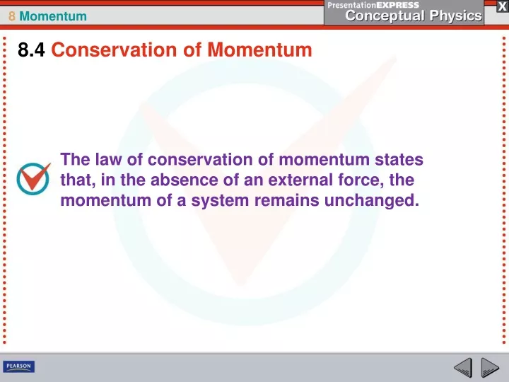 8 4 conservation of momentum