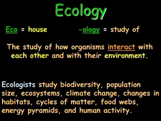 Ecology