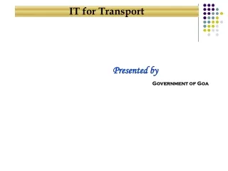 IT for Transport