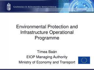 Environmental Protection and Infrastructure Operational Programme