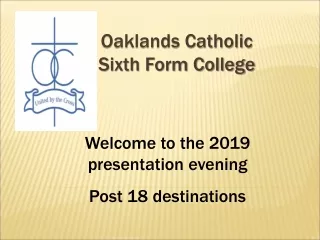 Oaklands Catholic Sixth Form College
