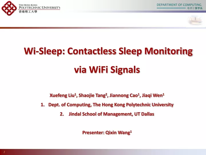 wi sleep contactless sleep monitoring via wifi signals