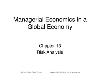 Managerial Economics in a Global Economy
