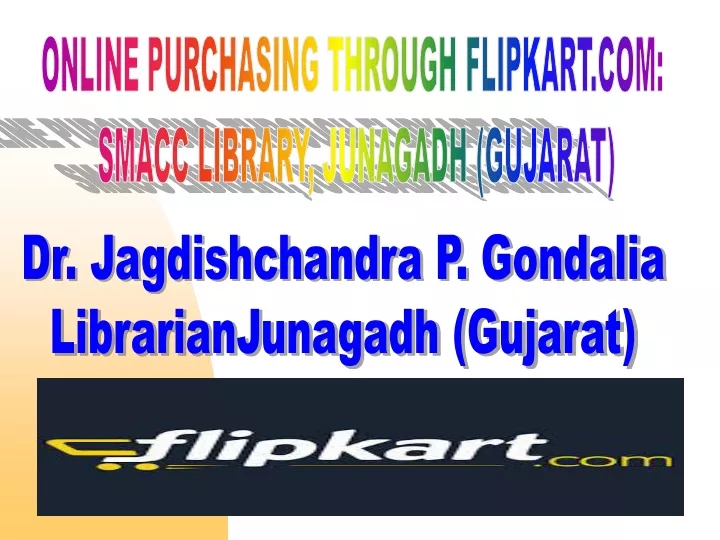 online purchasing through flipkart com smacc