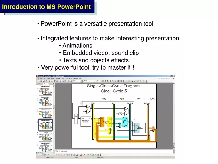 introduction to ms powerpoint