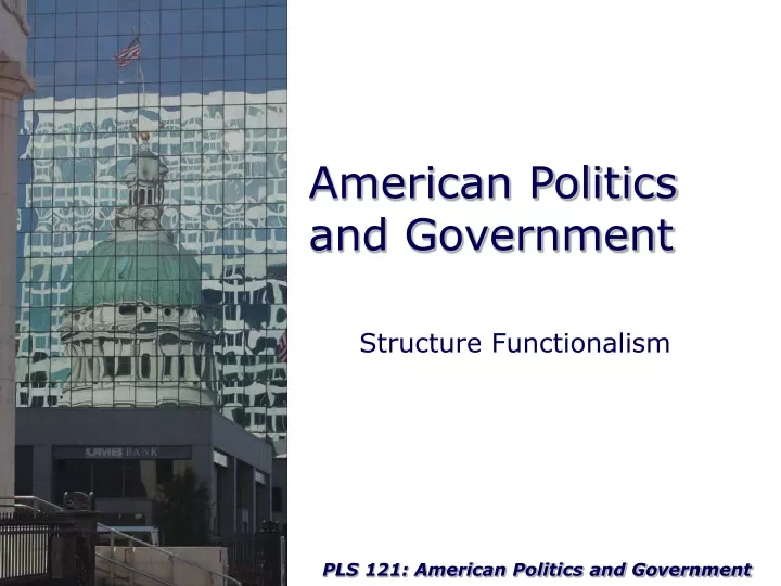 american politics and government