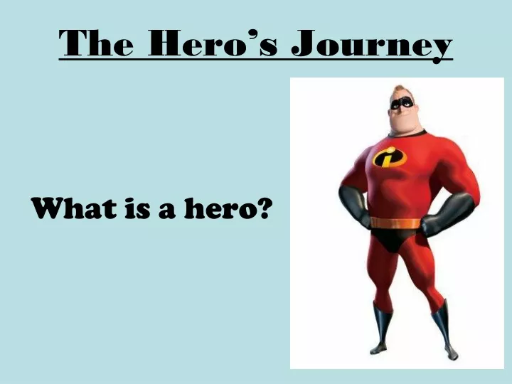 the hero s journey