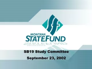 SB19 Study Committee September 23, 2002