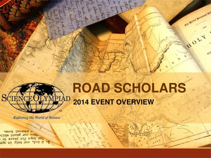 road scholars