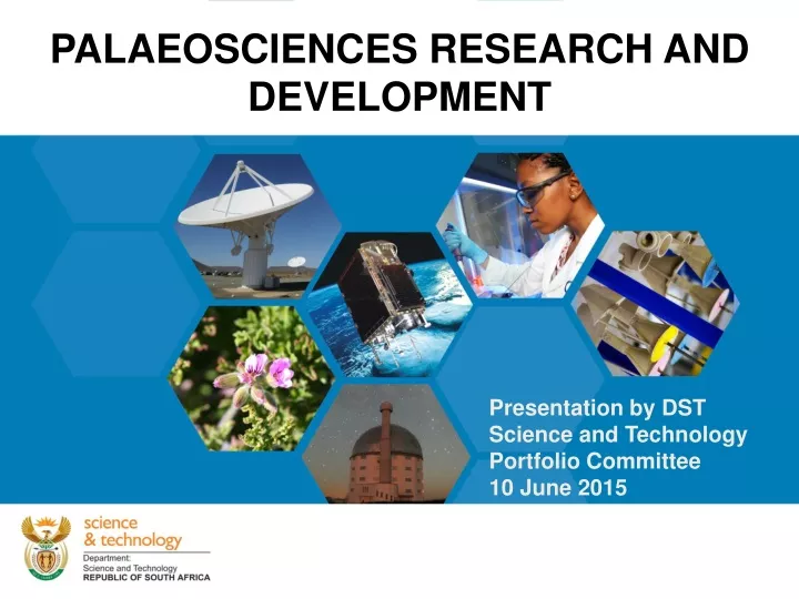 palaeosciences research and development