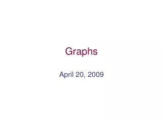 Graphs