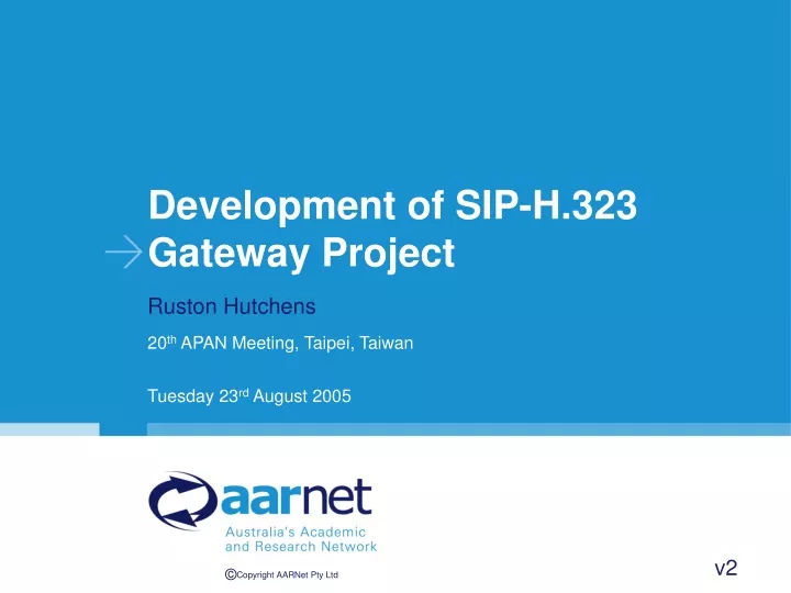 development of sip h 323 gateway project