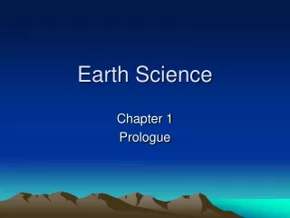 Earth Science