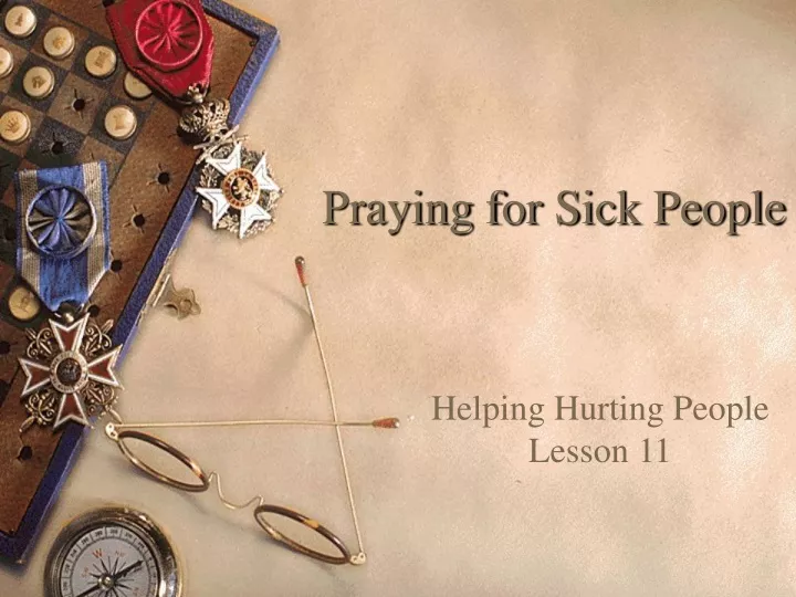 praying for sick people