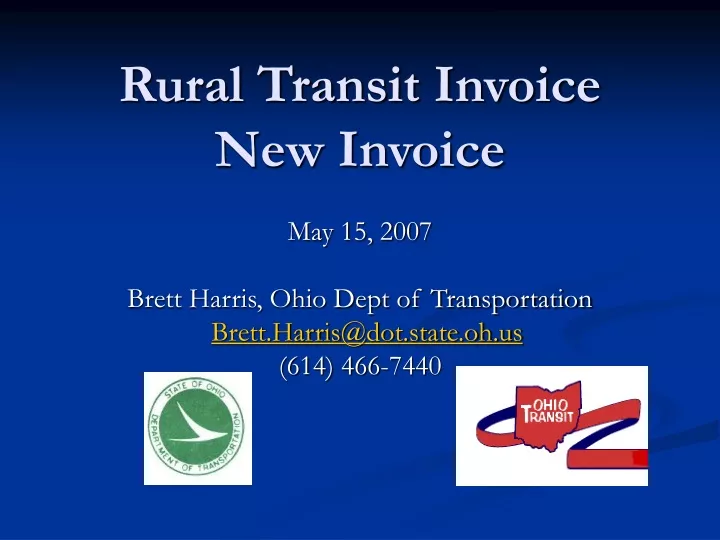 rural transit invoice new invoice