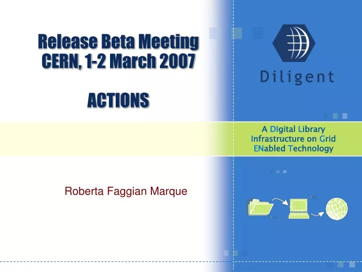 release beta meeting cern 1 2 march 2007 actions