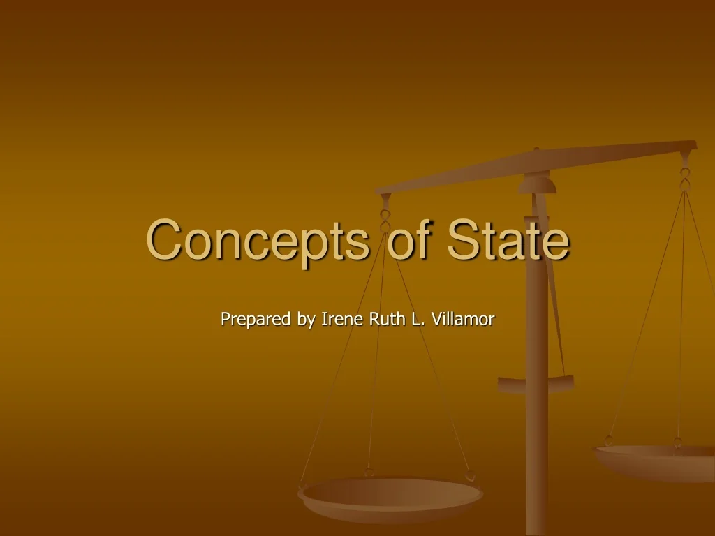PPT - Concepts of State PowerPoint Presentation, free download - ID:9640295