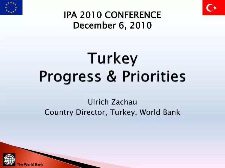 turkey progress priorities