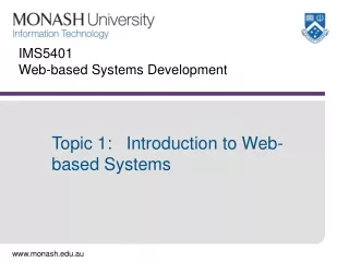 IMS5401 Web-based Systems Development