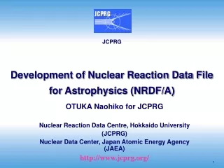 Development of Nuclear Reaction Data File for Astrophysics (NRDF/A)