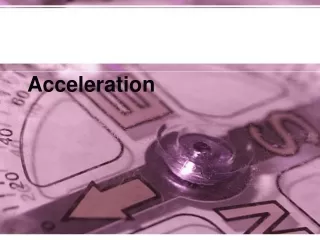 Acceleration