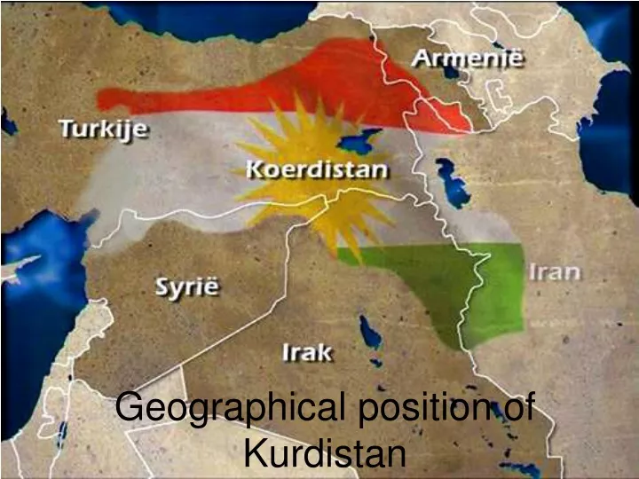 geographical position of kurdistan