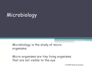 Microbiology