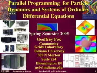Parallel Programming  for Particle Dynamics and Systems of Ordinary Differential Equations