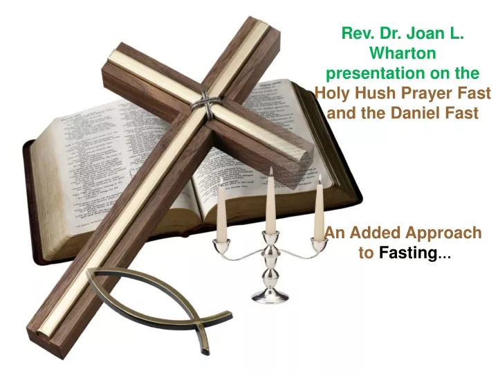 rev dr joan l wharton presentation on the holy