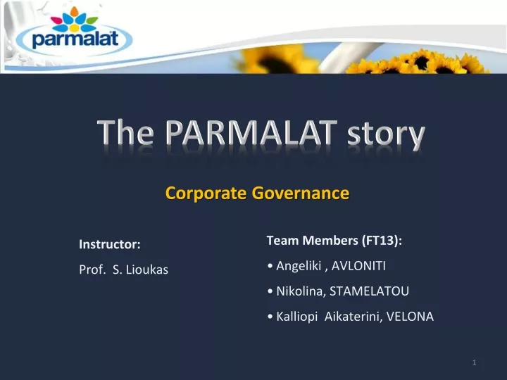 the parmalat story