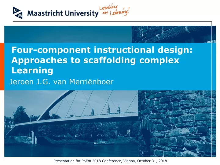 four component instructional design approaches