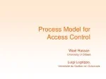 Process Model for Access Control | Privacy Model to Reduce Attacks - slide 1