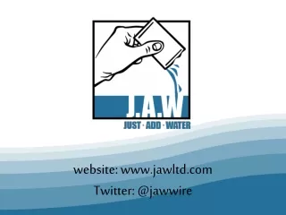 website: jawltd Twitter: @jawwire