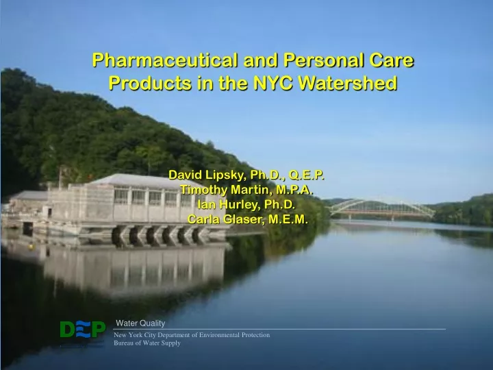 pharmaceutical and personal care products