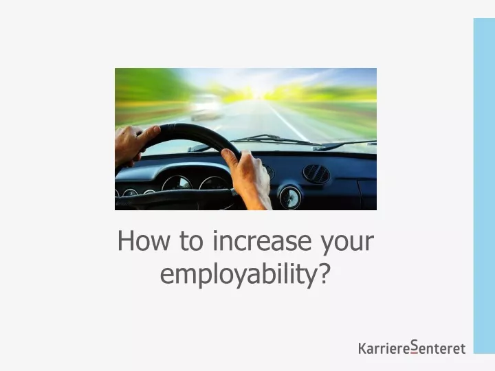 how to increase your employability