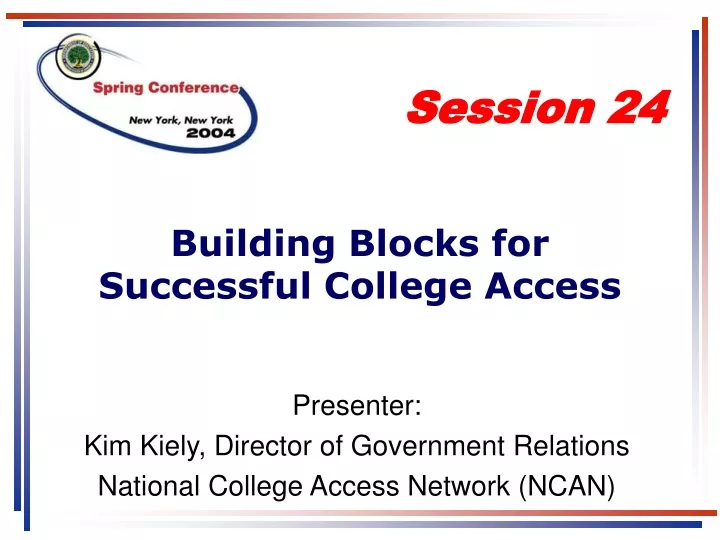 building blocks for successful college access