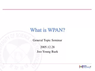 What is WPAN?