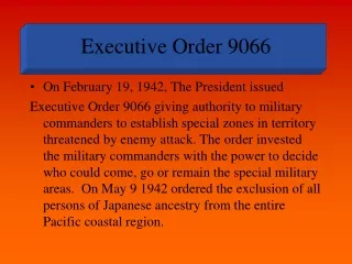 Executive Order 9066