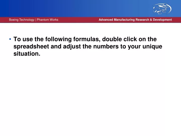 to use the following formulas double click