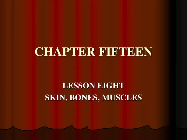 chapter fifteen
