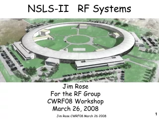 NSLS-II   RF Systems