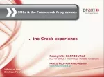 SMEs &amp; the Framework Programmes - slide 1