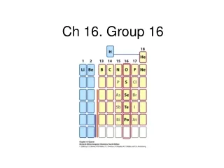 Ch 16. Group 16