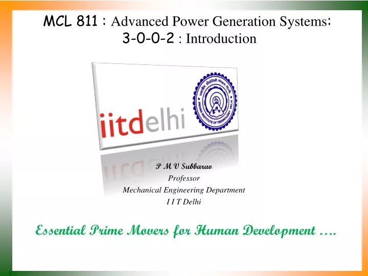 mcl 811 advanced power generation systems 3 0 0 2 introduction