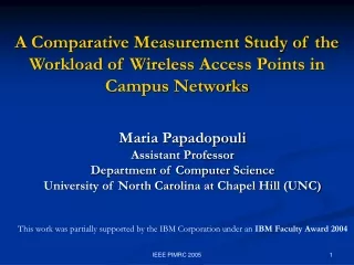 A Comparative Measurement Study of the Workload of Wireless Access Points in Campus Networks