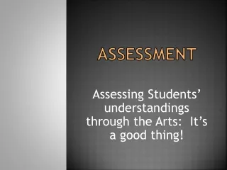 ASSESSMENT