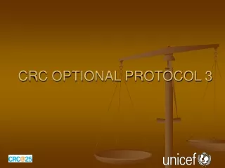 CRC OPTIONAL PROTOCOL 3
