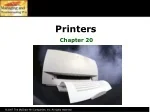 Printers - slide 1